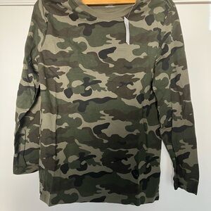 Old Navy Kids Camouflage Long Sleeve Shirt